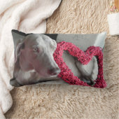 雨の愛 – Weimaraner Dog Pic – 枕 (ブランケット)