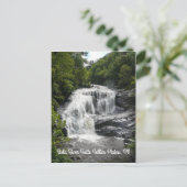 雨の感謝してい縦はがき ポストカード (スタンド正面)