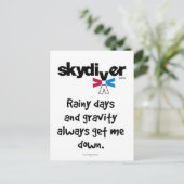 雨の日と重力 ポストカード (スタンド正面)