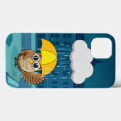 雨の日にかわいいフクロウ|過去記事 Case-Mate iPhoneケース (裏面 (横))