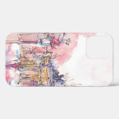 雨の日には水の色でパリの目印 – Case-Mate iPhoneケース (裏面 (横))
