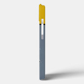 雨の日にブーツを履いた陽気なカモメ - ビーチのユーモア Case-Mate iPhoneケース (裏面 / 左)