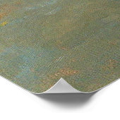 雨の日に羊飼いの羊の群れ ポスター (角)