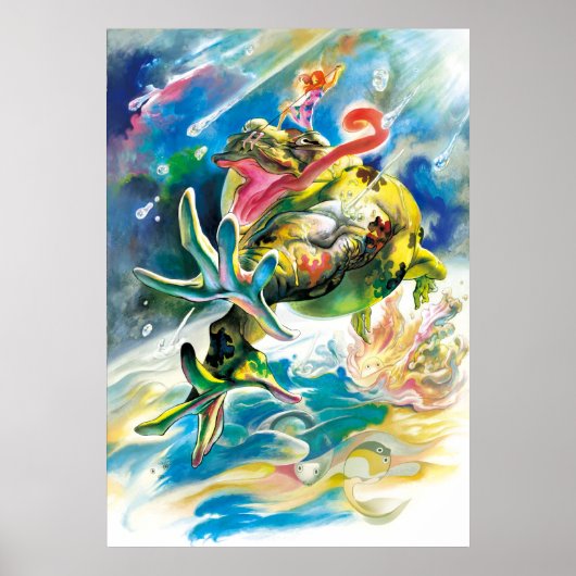 雨の日に飛ぶ ポスター (正面)