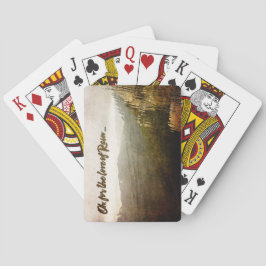 雨の日のカード トランプ