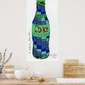 雨の日のスマイルアートプリント ポスター (キッチン)