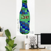 雨の日のスマイルアートプリント ポスター (ホームオフィス)