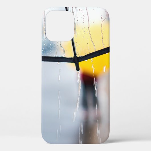 雨の日の傘の散歩 Case-Mate iPhoneケース (裏面)