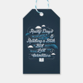 雨の日の冒険/ギフトラベル ギフトタグ (正面)