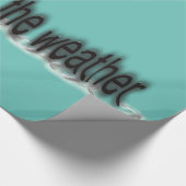 雨の日の天気予報 ラッピングペーパー (角)