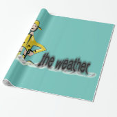 雨の日の天気予報 ラッピングペーパー (アンロールド)