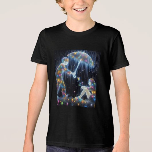 雨の日の恋 トライブレンドTシャツ (正面)