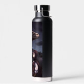 雨の日の恐竜 ウォーターボトル (左面)