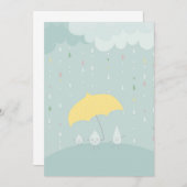 雨の日の文房具 ノートカード (正面/裏面)