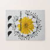 雨の日の火曜日ガーデンフォトアートジグソーパズル ジグソーパズル (横)