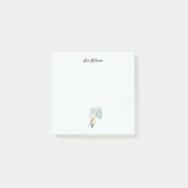 雨の日の猫の文房具 ポストイット (正面)