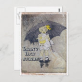 雨の日の話 ポストカード (正面/裏面)