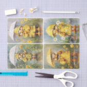 雨の日の高さ 薄葉紙 (クラフト)