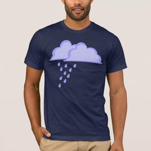 雨の日のTシャツ Tシャツ (正面)