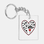 雨の日は愛ストップできない キーホルダー (正面左)