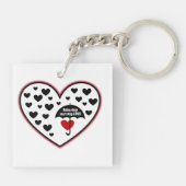 雨の日は愛ストップできない キーホルダー (裏面)