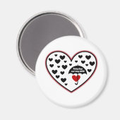 雨の日は愛ストップできない マグネット (正面/裏面)