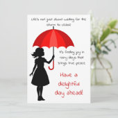 . .雨の日へのインスピレーション シーズンカード (スタンド正面)