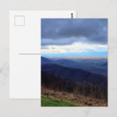 雨の日オンロックキャッスル渓谷の大目 ポストカード (正面/裏面)