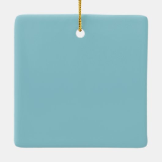 雨の日カスタム格言オーナメント セラミックオーナメント (裏面)