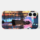 雨の日スマイル Case-Mate iPhoneケース (裏面 (横))