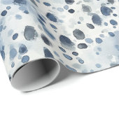 雨の日ブルー ラッピングペーパー (ロールコーナー)