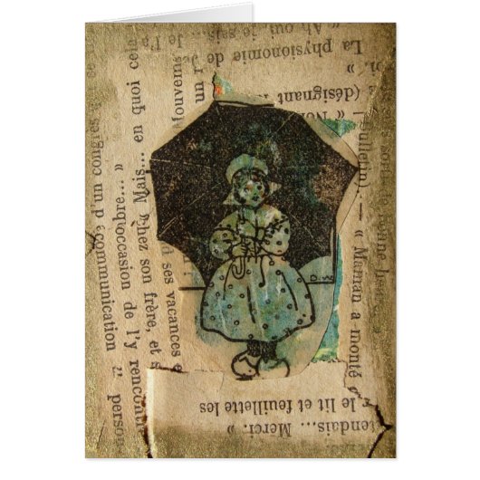 雨の日少女 (正面)