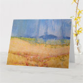 雨の日応援アップ勇気付けられる引用文 カード (黄色い花)