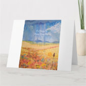 雨の日応援アップ勇気付けられる引用文 カード (裏面)