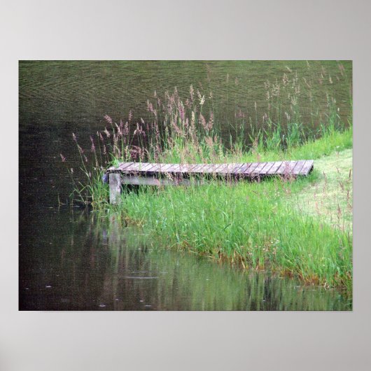 雨の日波止場 ポスター (正面)