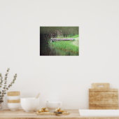 雨の日波止場 ポスター (キッチン)