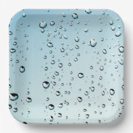 雨の日紙プレート ペーパープレート