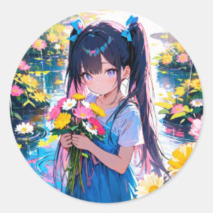 雨の日開花 ラウンドシール
