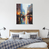 雨の日 キャンバスプリント (インサイチュ (寝室))