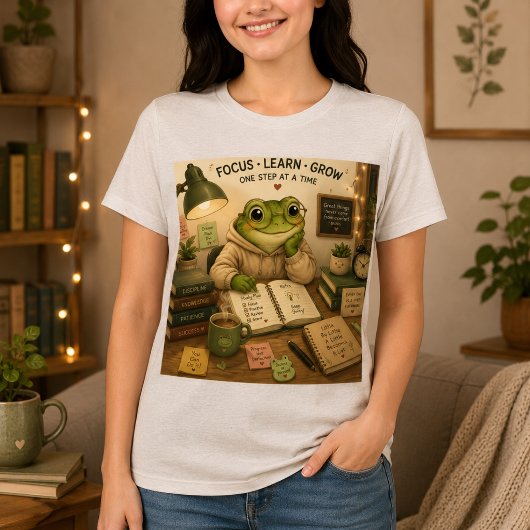 雨の日 コージィデイズ カエル 読書 本 ロンT トライブレンドTシャツ