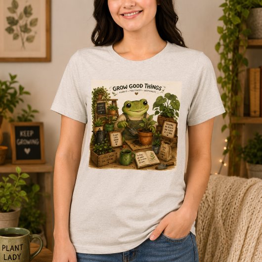 雨の日 コージィデイズ カエル 読書 本 ロンT トライブレンドTシャツ