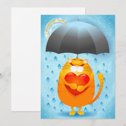 雨の日 シーズンカード (正面/裏面)