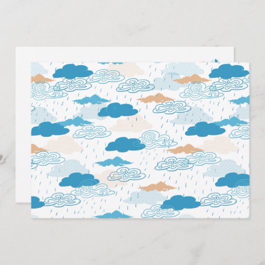 雨の日 シーズンカード (正面/裏面)