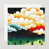雨の日 シーズンカード (正面/裏面)