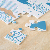 雨の日 ジグソーパズル (側面)