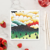 雨の日 スタンダードランチョンナプキン (インサイチュ)