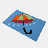 雨の日 ドアマット (アングル)