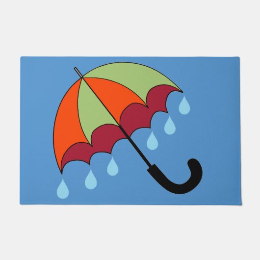 雨の日 ドアマット (正面)