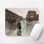 雨の日，ボストンby Frederick Childe Hasssam マウスパッド (マウス)