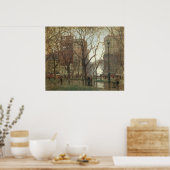 雨の日 ポスター (キッチン)